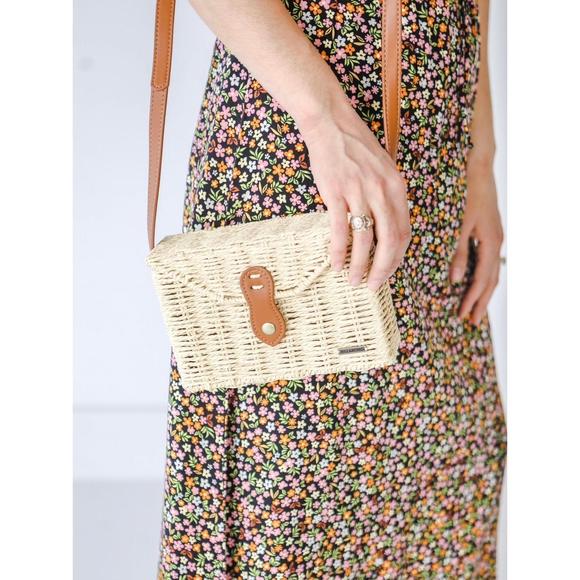 Billabong Travel More Straw Purse